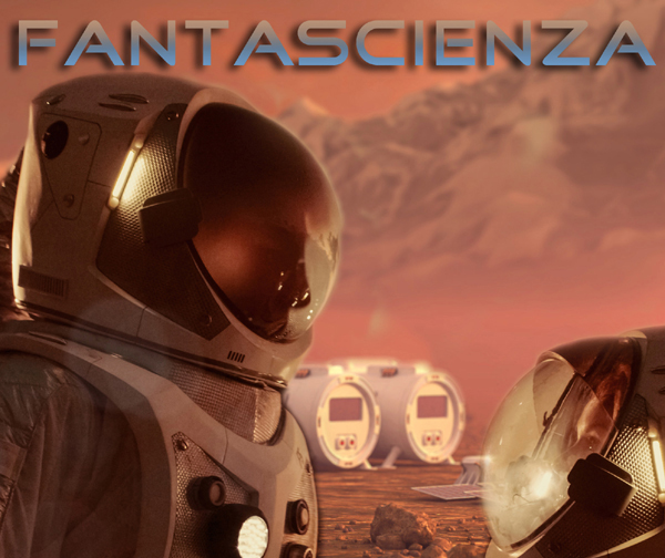 Fantascienza, due astronauti su Marte
