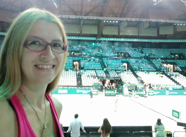 Io alla Coppa Davis 2023 a Bologna